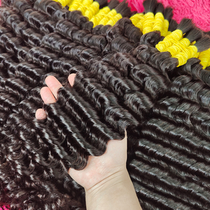 Cheveux en vrac à double tirage pour tresser des cheveux birmans bouclés non traités 100% cheveux humains bruts vente en gros de cheveux vierges bruts de qualité supérieure - Product Image 4
