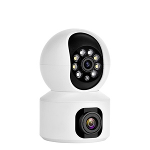 Cámara IP XM <span class=keywords><strong>ICsee</strong></span> 4MP de Doble Lente con Audio Bidireccional, Visión Nocturna, Interior, Tipo Bala, P2P, Inalámbrica, WiFi, PTZ, CMOS, Tarjeta de Memoria en la Nube, 1 Año - Product Image 1