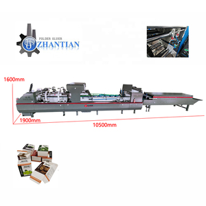 Máquina plegadora y encoladora de cajas, máquina para pegar los lados de las cajas - Product Image 2