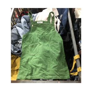 Vêtements d'occasion pour dames jupe pull en coton d'occasion Design de mode jupe à bretelles Ukay 2nd vêtements d'occasion à vendre - Product Image 2