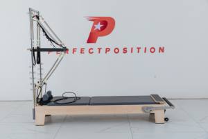 Durable Studio uso en el hogar equipo de cama de entrenamiento madera de arce medio trapecio reformador Torre pilates - Product Image 2