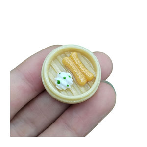 100 pièces de nourriture miniature pour poupées : nourriture chinoise, maïs vapeur, œufs, pattes de poulet – Ensemble de jeu pour maison de poupée, jouets de cuisine pour maison de poupée - Product Image 3