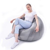 Chaises gonflables portatives de sofa de pouf de prix bon marché pour des adultes