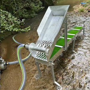 Hot Sale Tragbare Alluvial Gold Schleusen kiste Automatisch angetriebene Gold wasch rutsche - Product Image 4