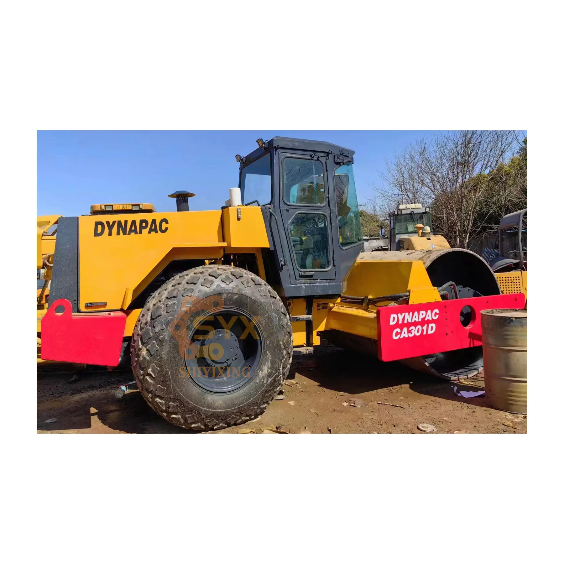 Gebruikte Dynapac Road Roller Ca301d/Second Hand Dynapac Ca301d Gebruikte Road Roller Enkele Drum