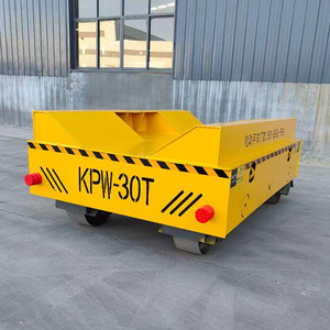 รถเข็นขนย้ายแบบแบนคุณภาพสูงสำหรับโรงงาน ขนาด 20 ตัน และรถเข็นขนย้ายแบบไร้ราง ขนาด 50 ตัน จากซัพพลายเออร์จีน - Product Image 2