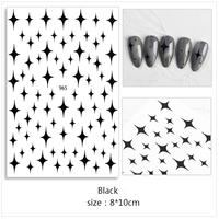 Autocollant 3D auto-adhésif Meteor pour ongles, décalcomanies, décoration 5D pour ongles, vente en gros