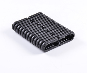 Tuyau de <span class=keywords><strong>drainage</strong></span> plat perforé ACT HDPE 158 mm x 42 mm avec fente en tissu tissé de 3,0 x 25 mm pour le <span class=keywords><strong>drainage</strong></span> du sous-sol des terrains sportifs X158 - Product Image 4