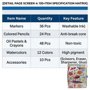 Palette <span class=keywords><strong>de</strong></span> mélange <span class=keywords><strong>de</strong></span> couleurs 3.5, crayons <span class=keywords><strong>de</strong></span> couleur, ensembles d'art pour enfants, ensemble <span class=keywords><strong>de</strong></span> peinture et <span class=keywords><strong>de</strong></span> <span class=keywords><strong>dessin</strong></span> avec boîte en plastique - Product Image 5