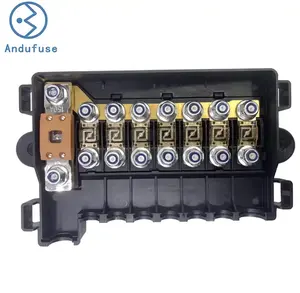 China supplier 8 Way MIDI Fuse MEGA Fuse Box DC 12v 24v 32V Circuit Car Trailer Auto Fuse block