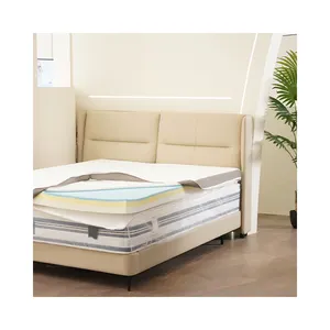 Wholesale prices Medium Support OEM Size Pad Cover Dual Layer Memory Foam Mattress Topper