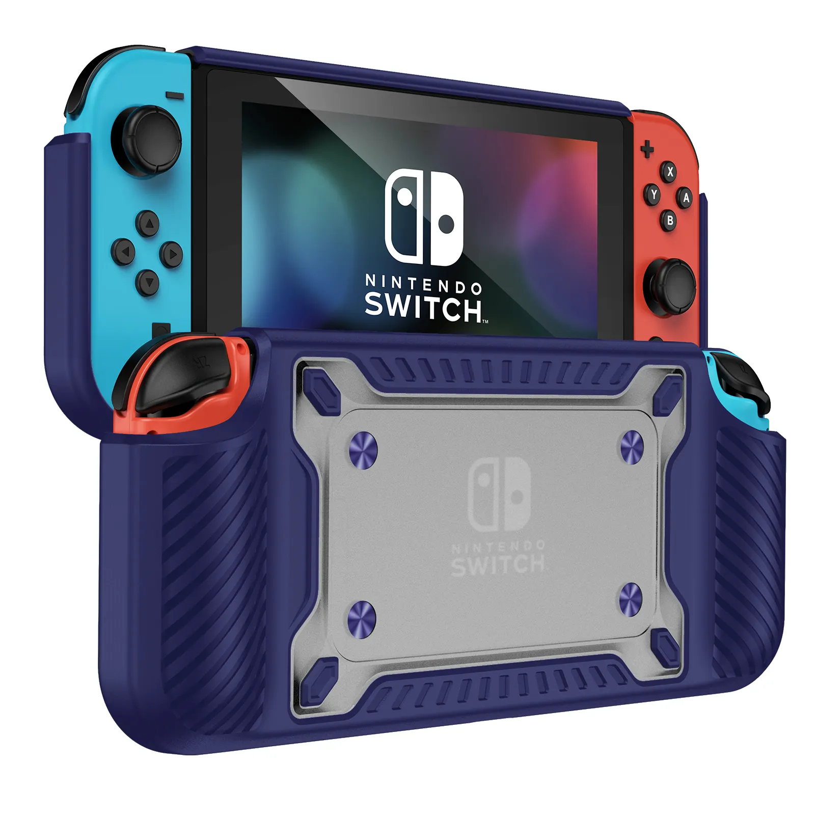 Voor Nintendo Switch Oled Beschermhoes Cover Skin Shell Accessoires Game Draagtas Met Controller Handvat Houder