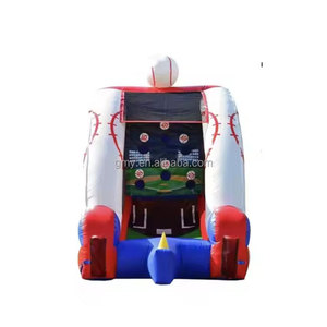 GMY Inflatables Commercial PVC <span class=keywords><strong>Mini</strong></span> jeu de baseball pour enfants adultes Jeu de sport gonflable pour carnaval - Product Image 2