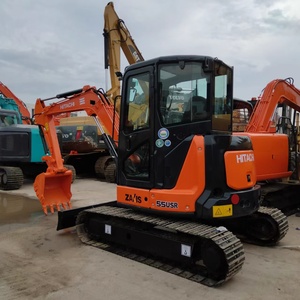 รถขุดตีนตะขาบฮิตาชิ ZX55USR-5A ขนาด 5.5 ตัน คุณภาพสูง สภาพดี พร้อมมอเตอร์แรงบิดสูง มือสอง - Product Image 2