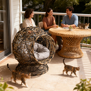 مريحة ومرتفعة Pet من أجل أصدقاء فروي قطعة أثرية - Product Image 6