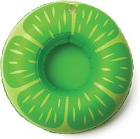 Porte-boisson gonflable Porte-gobelet Citron Flotteurs pour les fêtes et les enfants Jouets amusants pour l'eau Flotteurs gonflables pour boisson pour piscine