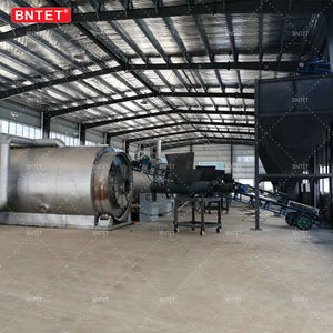 Machine de pyrolyse de recyclage des déchets plastiques respectueux de l'environnement entièrement automatique 15T Traitement du caoutchouc sans pollution - Product Image 1