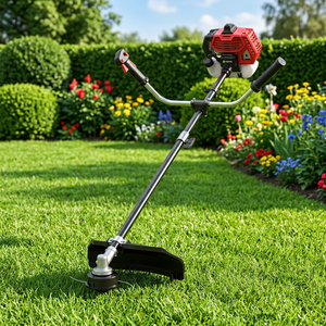 Tête <span class=keywords><strong>de</strong></span> débroussailleuse industrielle - Coupe-herbe manuel multifonctionnel avec lame en acier allié et poignée anti-vibration pour petits jardins - Product Image 5
