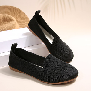 YT pigri People <span class=keywords><strong>scarpe</strong></span> di grandi dimensioni 2025 estate nuovo arrivo mosca maglia traspirante Slip-on berretto da <span class=keywords><strong>donna</strong></span> in Mesh Casual <span class=keywords><strong>44</strong></span> - Product Image 1