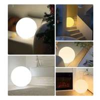 Lampe de sol sphérique LED rechargeable par USB avec télécommande, 16 couleurs, intensité réglable, lampe d'ambiance lumineuse pour intérieur, IP65