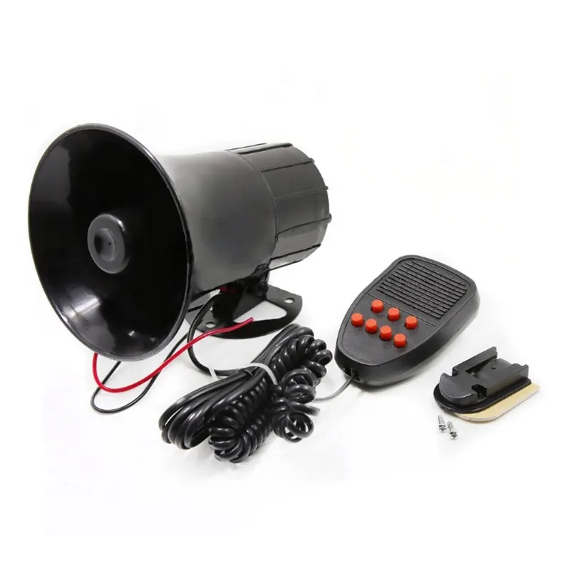 Factory price 7 Tones Music Siren Speaker Horn Car Alarm