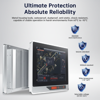 All-in-One Industrial Control Machine 10.4-21.5 Inch Industrial Embedded Capacitive Touch Screen USB Front Industrial Computer