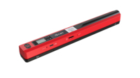Scanner portable de documents IScan01 avec écran LED, capteur d'image par contact A4, USB, prend en charge les formats JPG/PDF, 2 piles AA