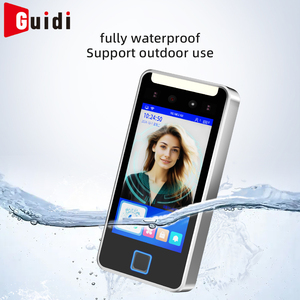 Système de contrôle <span class=keywords><strong>d</strong></span>'accès par reconnaissance faciale avec écran IPS étanche de 5,5 pouces, machine tout-en-un pouvant remplacer la machine de pointage des heures - Product Image 3