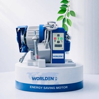 Machine à coudre industrielle à bras libre WD-810-JF à aiguille simple et alimentation par rouleaux, robuste et économique, pour perruques