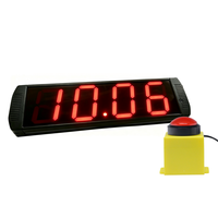 Temporizador Digital Ganxin Grande de 6 Pulgadas y 4 Dígitos, con Parada de 10 Segundos, para Juegos de Desafío, Barberías, Reposterías y Venta en Mercados