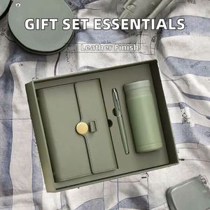 Business Gift <b>Set</b> 231030 Promotional <b>Notebook</b> Stylus Pen Thermos Cup for Marketing for Valentine's Day - Product Image 2