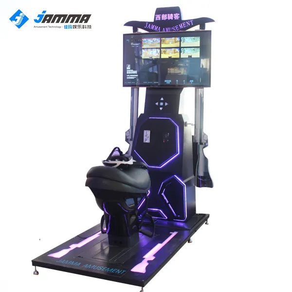 9D Vr Paard Racing Elektrische Simulator Coin Operated Games Virtual Reality 9D Vr Game Simulator Paardrijden Voor Pretpark