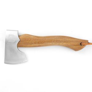 Couteau tactique de survie à lame fixe en acier inoxydable personnalisable, manche en bois, OEM, pour la chasse, l'industrie, le bricolage, droit - Product Image 5