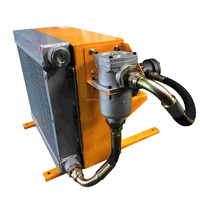 Refroidisseur d'huile hydraulique en aluminium, échangeur de chaleur à plaques, ventilateur 12V pour mini-excavatrice, chargeuse compacte, compatible moteur basse température