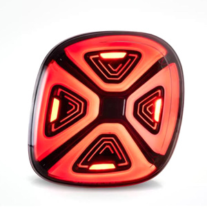 12V LED coche modificado luces traseras montaje Taillamp actualización Auto luces traseras para <span class=keywords><strong>Smart</strong></span> EQ estilo 15-19 - Product Image 5
