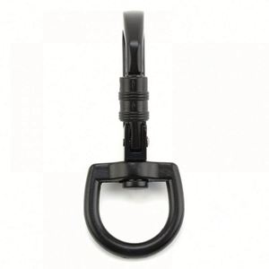 Custom LOGO Heavy Duty Dog Leash Harness Locking Carabiner <b>Clip</b> with Swivel <b>Ring</b> for Securing Pets - Product Image 2