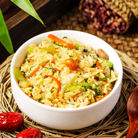 Low Carb High Fiber Alternative to Traditional Rice Instant Dry Konjac Rice Ready to Eat in 10 Minutes HACCP ISO Certified