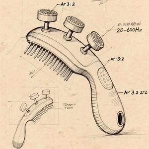 Alat Penganalisis Bulu Hewan Peliharaan Portabel, Pemindai Bulu Anjing untuk Penggunaan di Rumah, Layanan Desain dan Produksi Produk Industri Khusus - Product Image 3