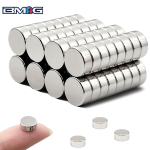 Senza <span class=keywords><strong>HRE</strong></span>, senza Dy/Tb, stabilità alle alte temperature 180 ° Magnete al Neodimio NdFeB N52 D39x10mm a Disco Rotondo per Fissaggio Motore EV - Product Image 1