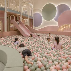 Parque de Juegos Interior Premium Morandi con Temática de Arte y Ciencia, con Piso Interactivo de Estrellas, Piscina de Pelotas y Zona Digital Inteligente - Product Image 4