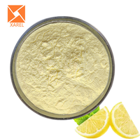 Poudre d'extrait de citron 10:1, extrait naturel de fruit de citron, soluble dans l'eau, qualité alimentaire, concentré de citron en poudre