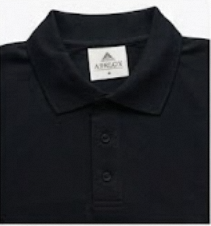 เสื้อโปโลสีดำแบรนด์ส่วนตัว |   เสื้อยืดคอตตอนปิเก้เนื้อหนา ระบายอากาศได้ดี |   ปักโลโก้ตามสั่ง แขนสั้นสีพื้นเรียบ - Product Image 3