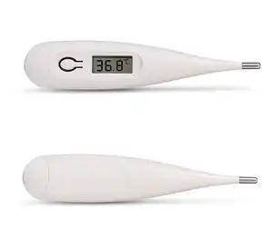 Thermomètre numérique LCD sans mercure, pour enfants et bébés, mesure de la fièvre, fermeture automatique, avec batterie remplaçable