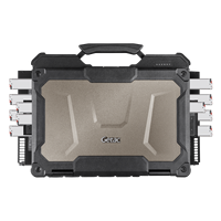 Nouvel ordinateur portable robuste pour serveur Getac X600 avec processeur Intel Xeon Windows 11 Pro clavier anglais échange de données et gestion du stockage
