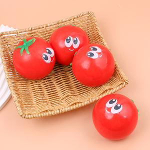 Nuevo Juguete Antiestrés de TPR con Forma de Tomate Líquido de 7.5cm para Niños y Adultos, Souvenir Creativo para Aliviar el Estrés, para Edades de 5 a 7 Años - Product Image 4