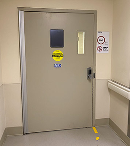 Radioprotection hospitalière personnalisée en usine facile à installer fabricant de portes à rayons X doublées de plomb - Product Image 1