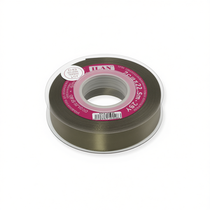 ริบบิ้นผ้าซาติน 2.0 ซม. 25 หลา สีเขียวมะกอก D-45 10298 - Product Image 1