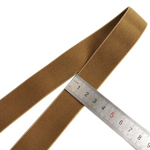 Nhà sản xuất cung cấp KAKI Nylon băng đàn hồi cho hàng may mặc và giày kéo dài chất lượng cao mềm Nylon Webbing - Product Image 2