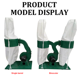 2 torba tek çanta ağır Cnc toz toplayıcı makinesi 1.5kw 2.2kw 3kw 4kw 5.5kw 7.5kw Cnc Router makine kurulumu için - Product Image 2