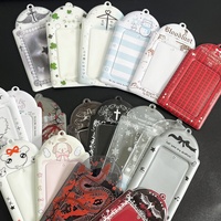 Porte-cartes PVC personnalisés en petite série, directement de l'usine, pour photocartes d'idols, protège-badges, rangement de collection K-Pop, pour promotion